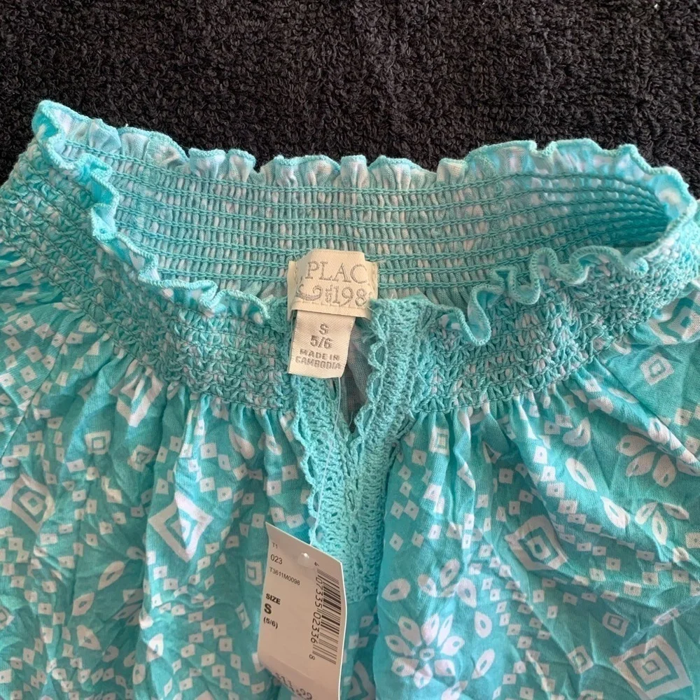 Children’s Place Blue and White Light Weight Top